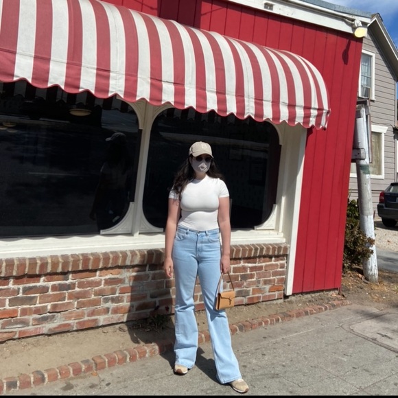 COS Flared Mid Rise Jeans - Picture 3 of 6